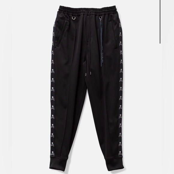 Mastermind Japan Regular Skull Tape Track Pants